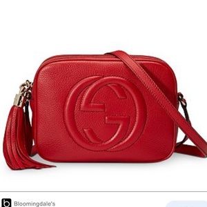 Gucci Disco Bag in Red
